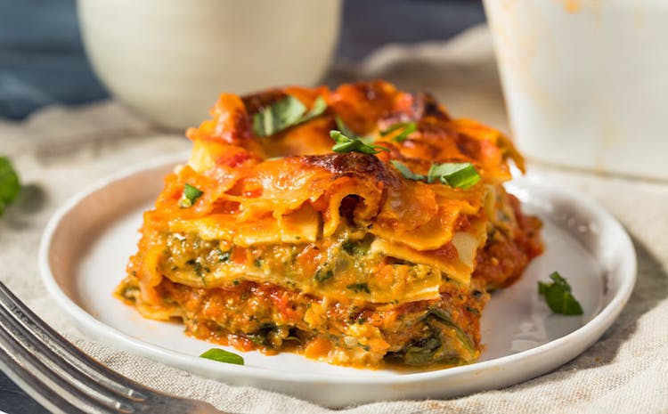 Double-layer Mediterranean Lasagna